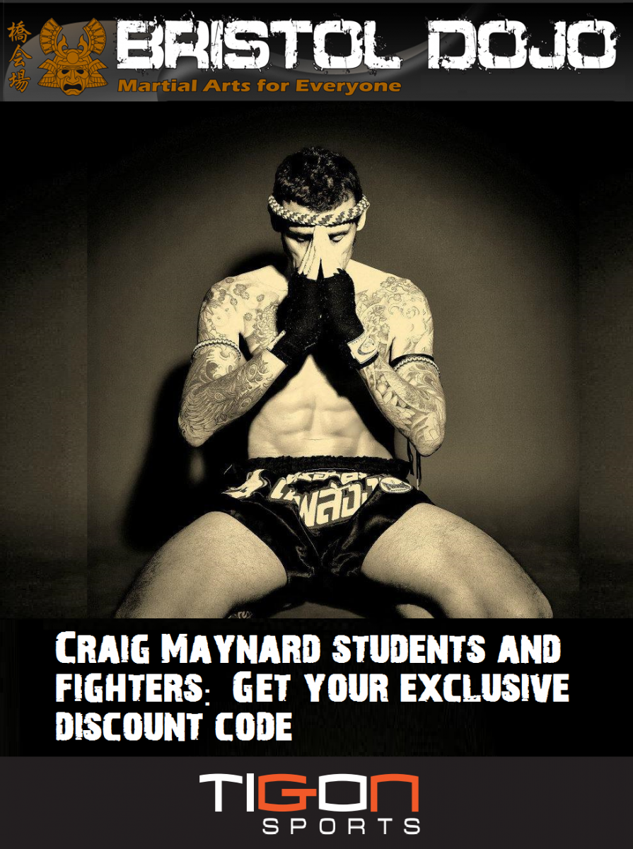 Craig Maynard Bristol Dojo Discount Code