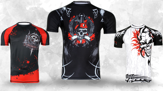 Rash guards mma