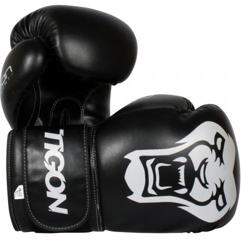 black boxing gloves