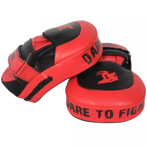 Tigon focus mitts red