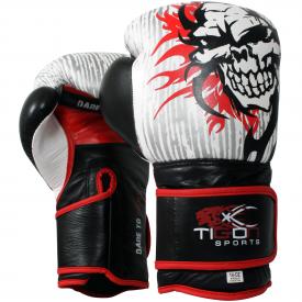 skull fire boxing gloves
