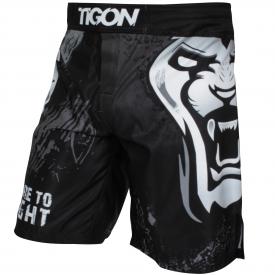 black mma shorts